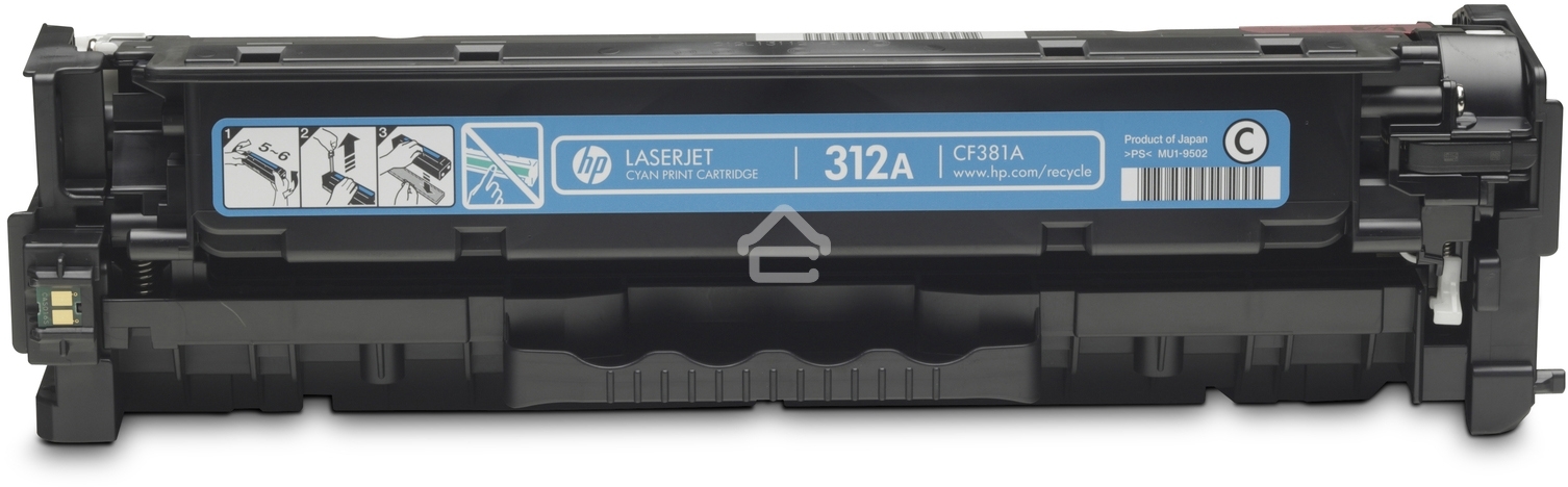 Тонер Картридж HP 312A CF381A голубой для HP CLJ Pro M476 (2400 стр.)