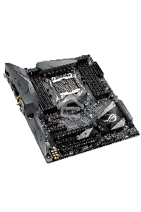 Материнская плата ASUS ROG STRIX X299-E GAMING II, LGA 2066, Intel X299, 8xDDR4, 8xSATA, 3xM.2, 1xPCIe 3.0 x8, 2xPCIe 3.0 x16, 1xPCIe x4, 1xPCIe x1, 2x 2.5Gb LAN, 1xUSB 3.2 Gen 2, 3xUSB 3.2 Gen 2, 2xUSB 2.0, 5x3.5 мм, 7.1, ATX