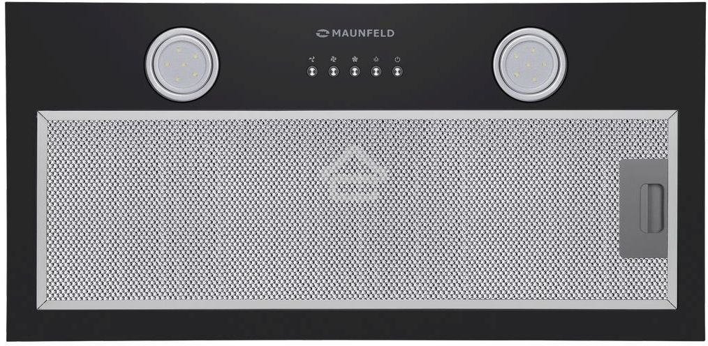 Вытяжка встраиваемая Maunfeld Trapeze 602M черный, 60 см, 1150 куб. м/ч, 54 дБ