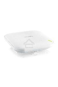 Точка доступа Zyxel NebulaFlex NWA90AX PRO, WiFi 6, 802.11a/b/g/n/ac/ax (2,4 и 5 ГГц), MU-MIMO, антенны 3x3, до 575+2400 Мбит/с, 1xLAN 2.5GE, PoE, защита от 4G/5G, БП в комплекте