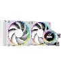 Система водяного охлаждения ID-Cooling SL240 белый 120мм алюминий+медь 2000rpm 30db 4-pin 300W