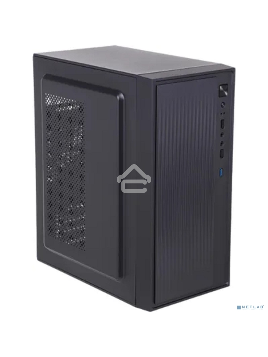 Компьютерный корпус Accord ACC-261B черный без БП mATX 1x80mm 1x92mm 2x120mm 2xUSB2.0 1xUSB3.0 audio