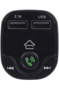 Автомобильный FM-модулятор ACV FMT-120B черный MicroSD BT USB (37574)