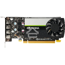 Видеокарта PNY GPU NVIDIA VCNT1000-8Gb-SB PCI-Express 3.0 x16, LP8 Gb GDDR6 128-bit, 4x Mini DP 1.4, 1x LP bracket.