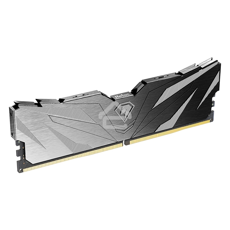 Оперативная память NETAC, DDR5, 8GB (1x8GB), 4800MHz, CL40, DIMM, с радиаторами, черный