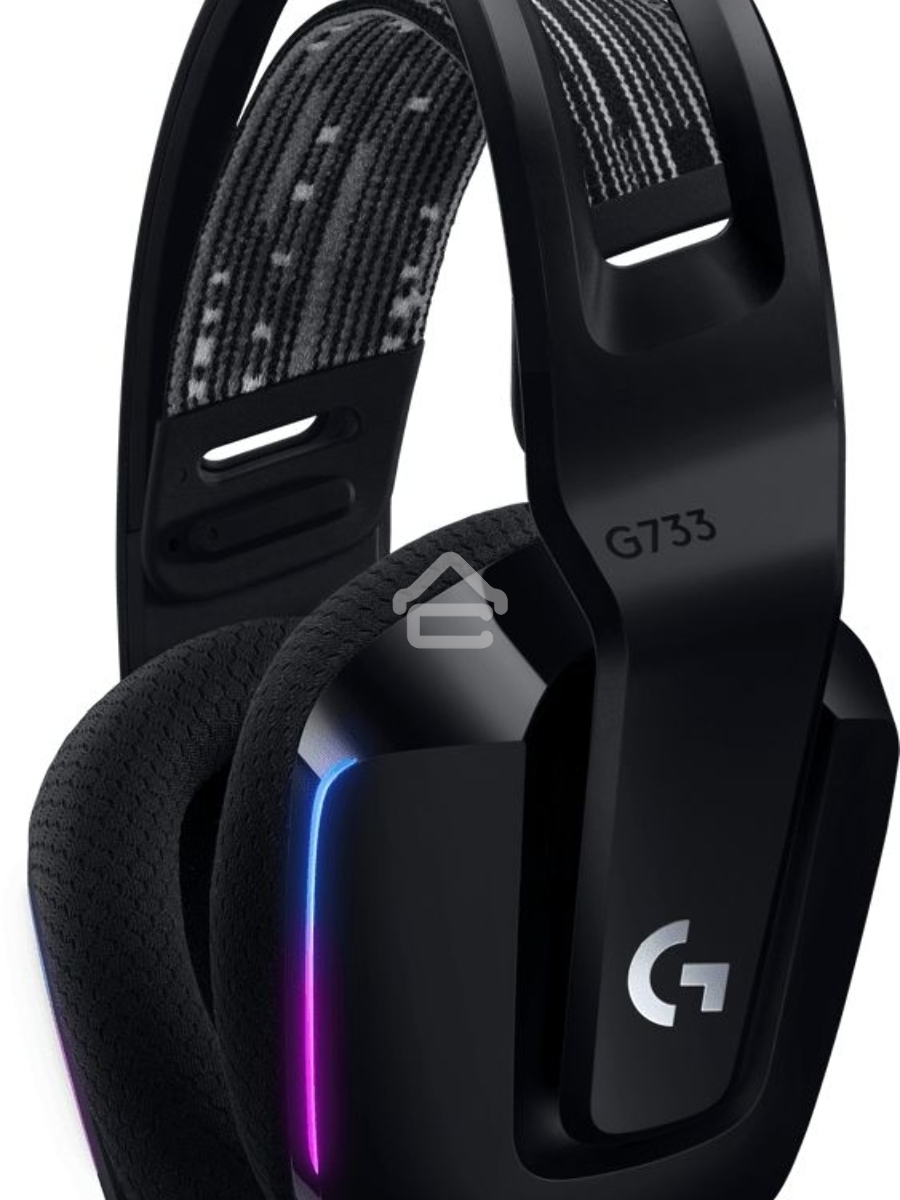 Наушники LOGITECH G733 LIGHTSPEED Wireless RGB Gaming Headset - BLACK - 2.4GHZ - EMEA