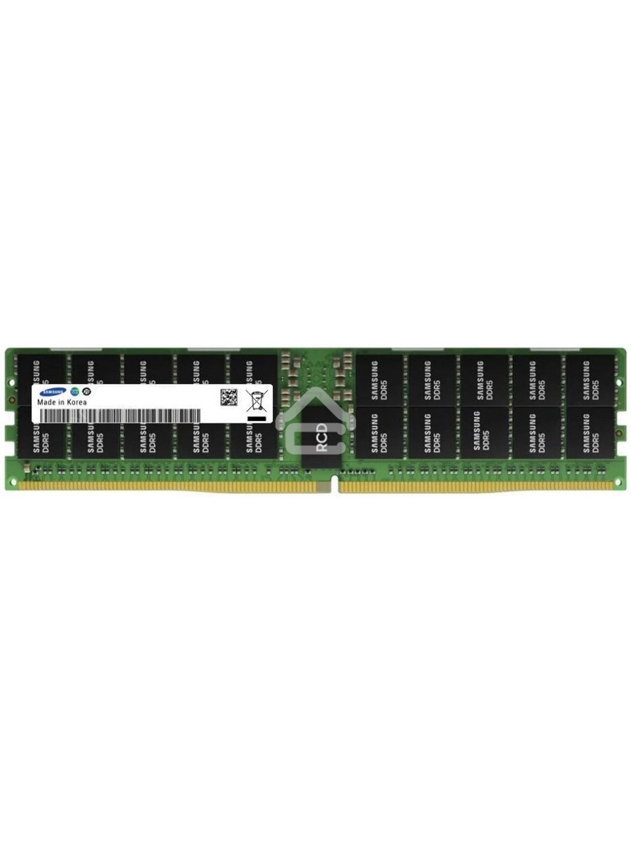 Оперативная память Samsung, DDR5, 64GB (1x64GB), 4800MHz, CL40, ECC, RDIMM, OEM