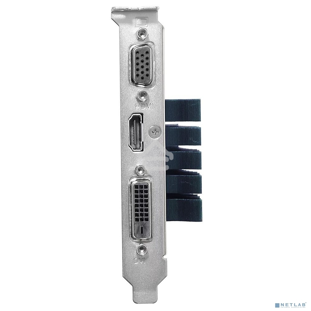 Видеокарта Asus PCI-E GT710-SL-2GD5-BRK-EVO NVIDIA GeForce GT 710 2Gb 64bit GDDR5 954/5012 DVIx1 HDMIx1 CRTx1 HDCP Ret low profile