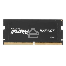 Оперативная память Kingston Fury Impact, DDR5, 16GB (1x16GB), 4800MHz, CL38, SO-DIMM