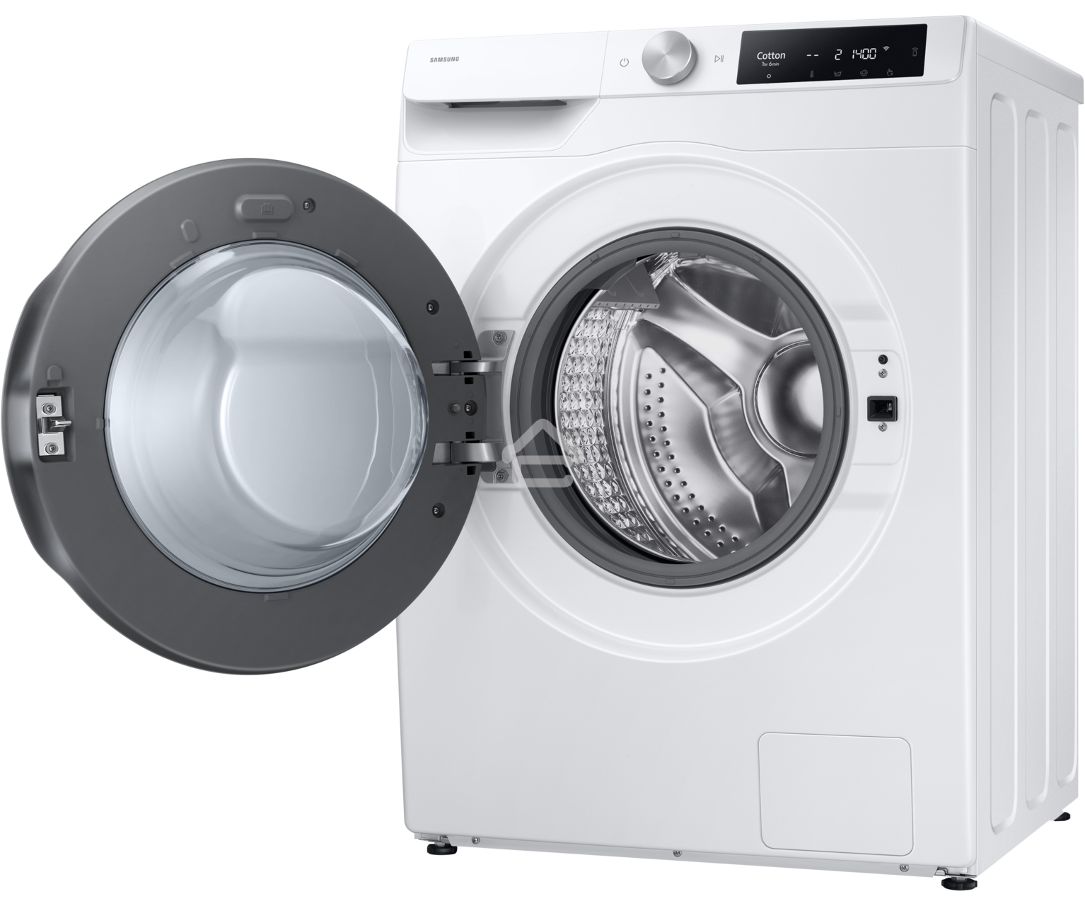 Стирально-сушильная машина Samsung WD11DG6B85BELP белый, загрузка фронтальная 11 кг, 1400 об/мин, класс: A