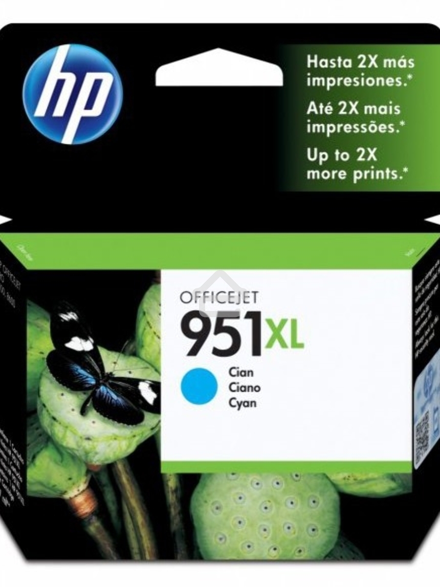 Картридж струйный HP 951XL CN046AE голубой для HP OJ Pro 8100/8600 (1500стр.)