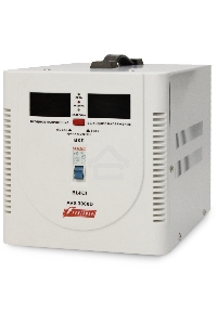 Стабилизатор напряжения Powerman AVS 3000D White (3000ВА, 16А, КПД 98%,циф. индикация вх./вых. напряж.)