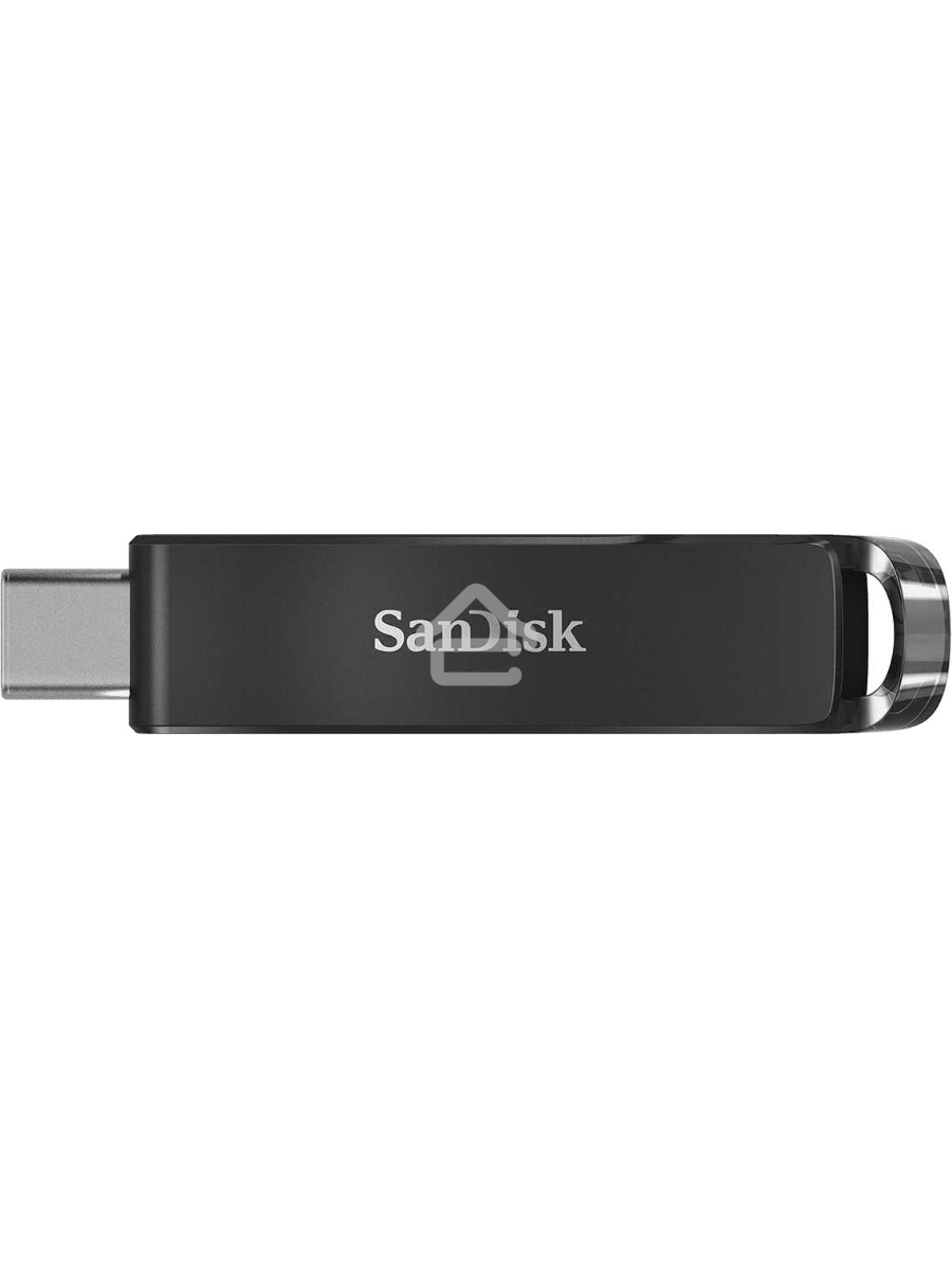 Флеш диск 64GB SanDisk CZ460 Ultra Type-C, USB Type-C, черный