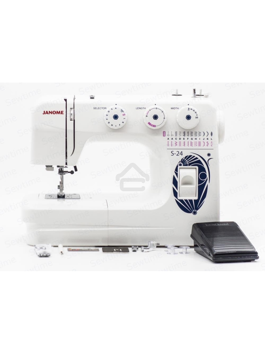 Швейная машина Janome S-24 белый
