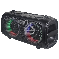 Портативная колонка Hyundai H-PS1030 черный/черный 40 Вт 2.0 BT 10м 3600mAh