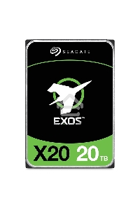 Жесткий диск Seagate HDD Server Exos X20 HDD 512E/4KN ( 3.5'/ 20TB/ SAS 12Gb/s / 7200rpm)