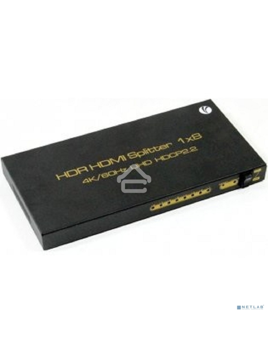 Разветвитель VCOM HDMI Spliitter 1=>8 2.0v, <DD428>