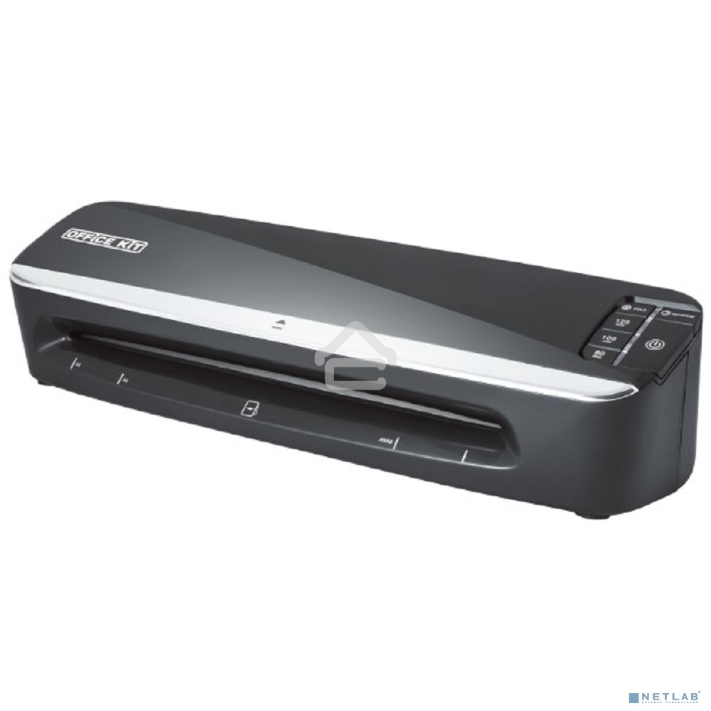 Ламинатор Office Kit L3250 черный A3 (60-125мкм) 50см/мин (4вал.) хол.лам. лам.фото реверс