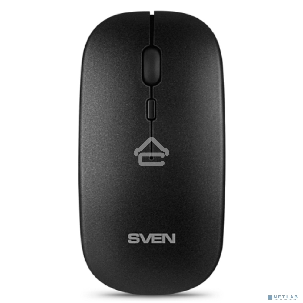 Мышь беспроводная SVEN RX-565SW темно-серый, 1600 dpi, радиоканал, USB, кнопки - 4