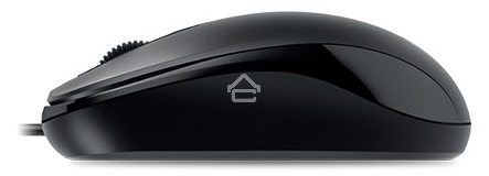 Мышь проводная Genius DX-120 черный, 1000 dpi, USB, кнопки - 3