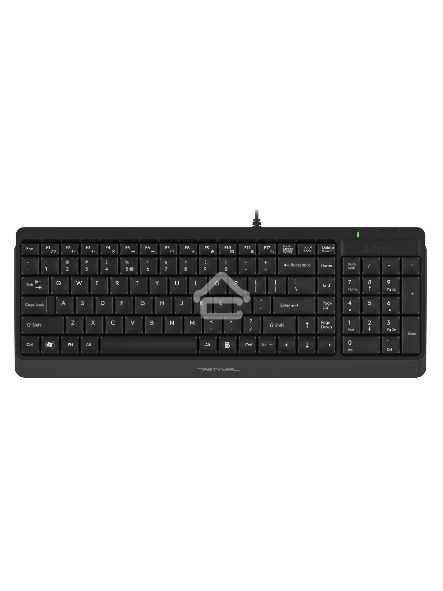 Клавиатура A4Tech Fstyler FK15 проводная, USB, черный