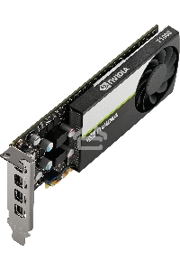 Видеокарта PNY GPU NVIDIA VCNT1000-8GB-SB PCI-Express 3.0 x16, LP8 GB GDDR6 128-bit, 4x Mini DP 1.4, 1x LP bracket.