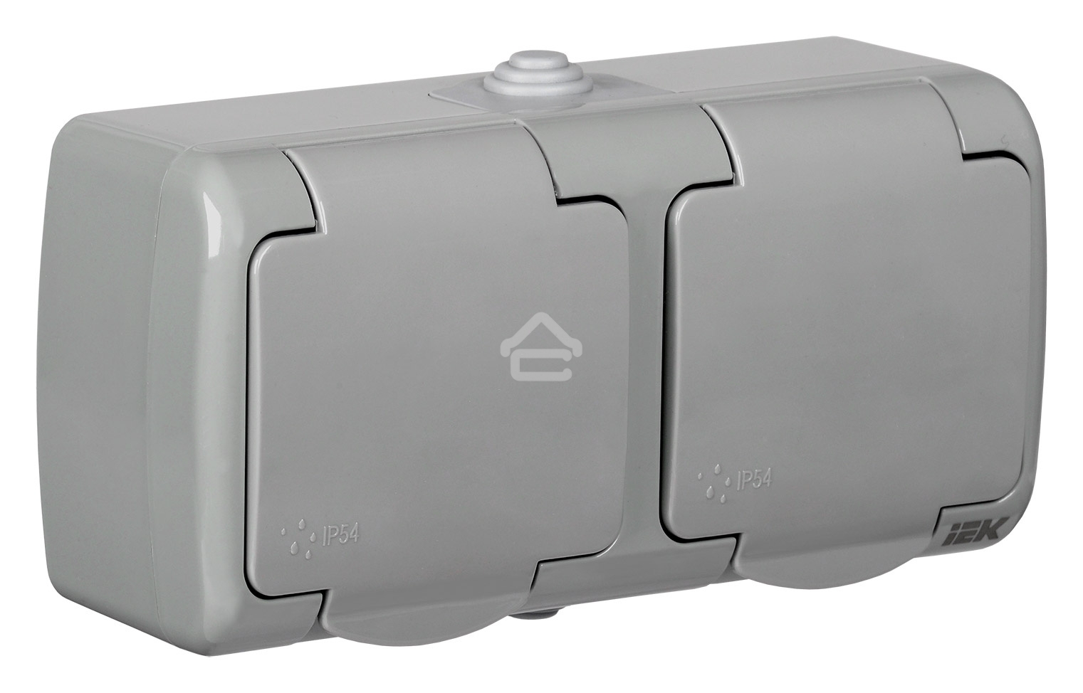 Розетка Iek ERA22-K03-16-54 РСш22-2-А Розетка 2-ая с з/к откр. уст. 16А IP54 AQUATIC