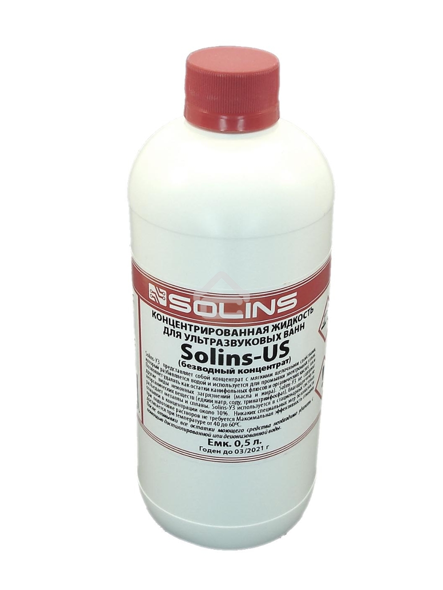 Концентрат для ультразвуковых ванн Solins - US 0,5 л