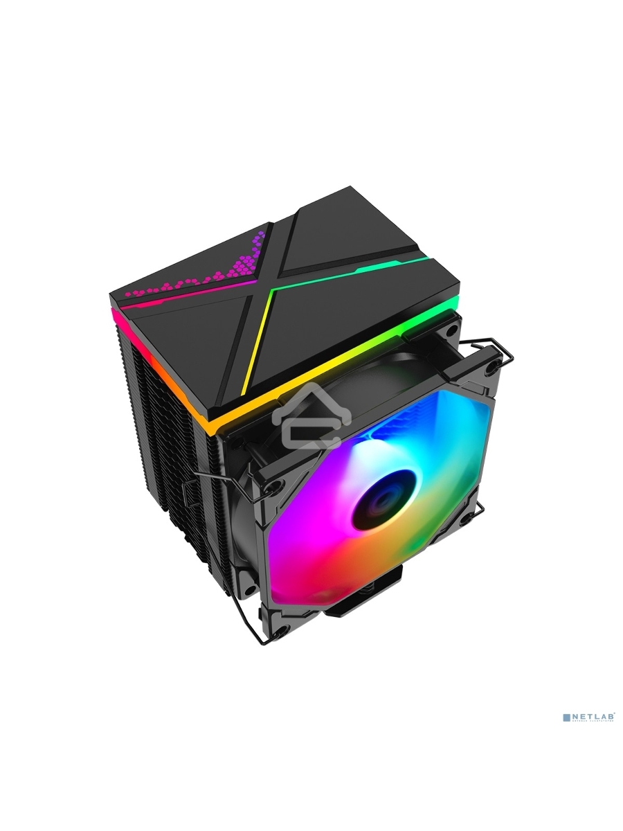 Кулер ID-COOLING SE-914-XT ARGB V2 черный 92мм алюминий+медь 2200rpm 25.8db 4-pin 150W 131мм