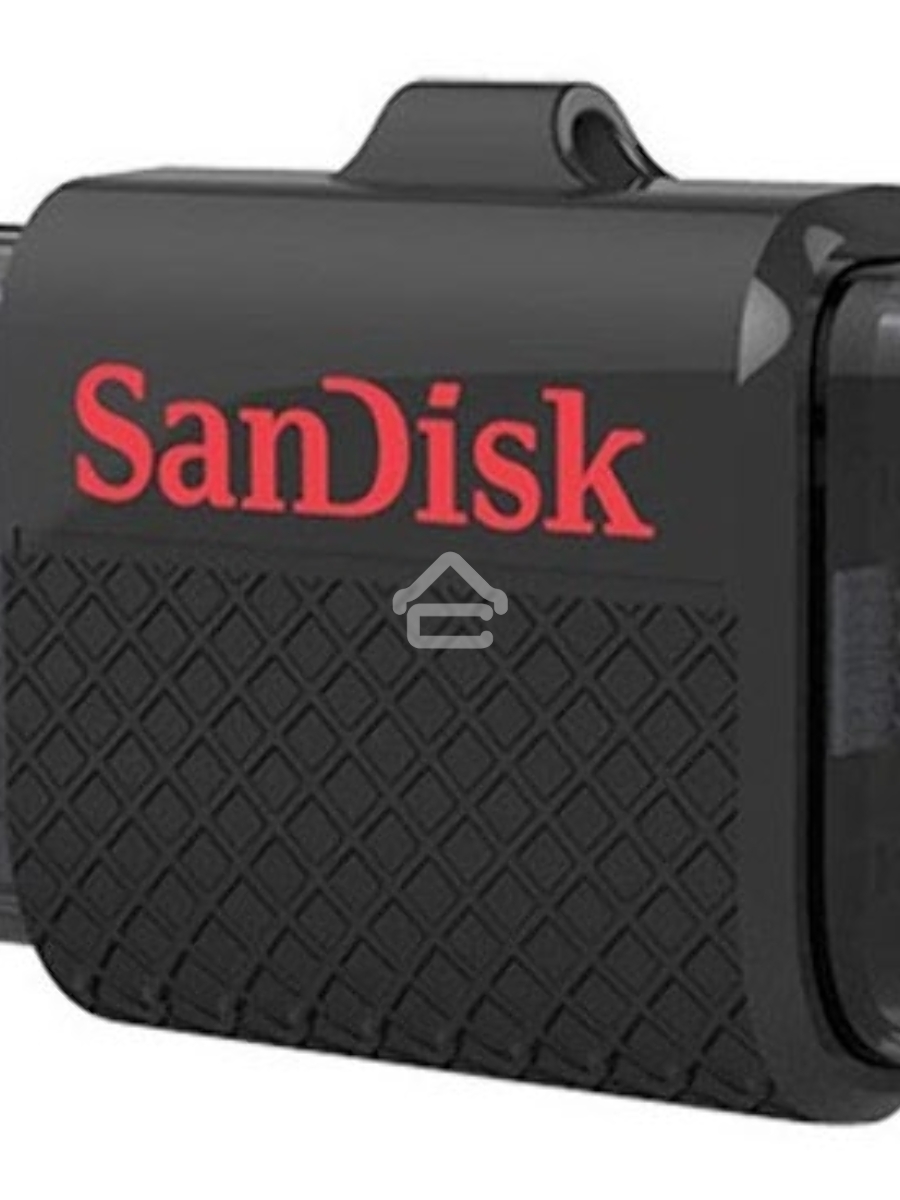 носитель информации SanDisk USB Drive 64Gb Ultra Dual SDDD2-064G-G46 {USB3.0, Black}