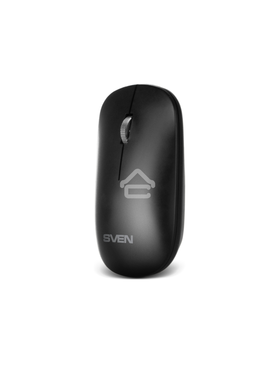 Беспроводной набор Sven ножничная клавиатура + мышь KB-C2550W чёрный (109 кл.,12Fn, 1000DPI, 2+1 кл.)