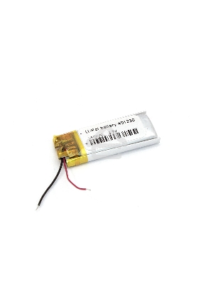 Аккумулятор Li-Pol (батарея) 4*12*30мм 2pin 3.7V/110mAh