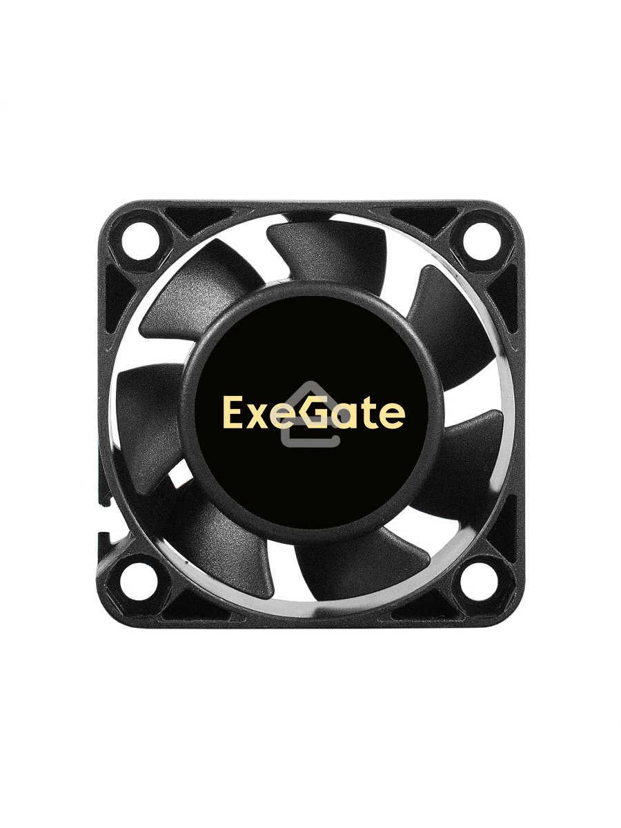 Вентилятор для корпуса ExeGate EX04010S3P-24 черный, 40 мм, 7500 об/мин, 37.5 дБ, 3 pin