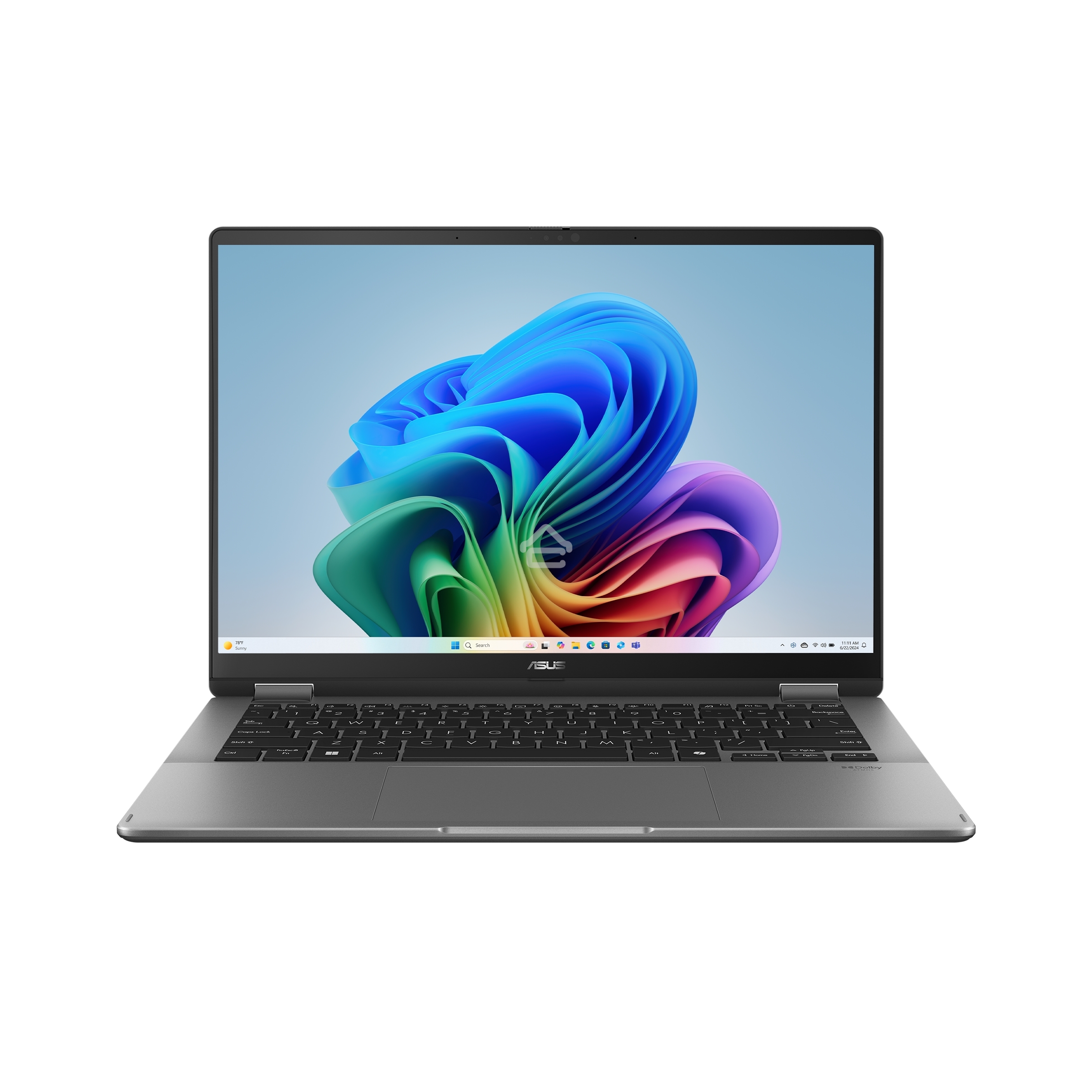 Ноутбук ASUS TP3407SA-QL055W серый 90NB14Y1-M00690 flip 14