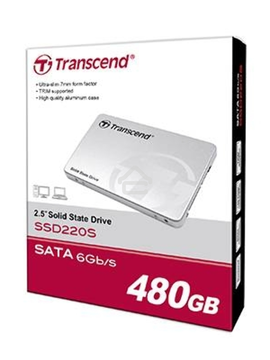 Накопитель SSD Transcend 220S, 480GB, 2.5