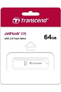 Флэш Диск Transcend USB Drive 64Gb JetFlash 370 TS64GJF370 {USB 2.0}