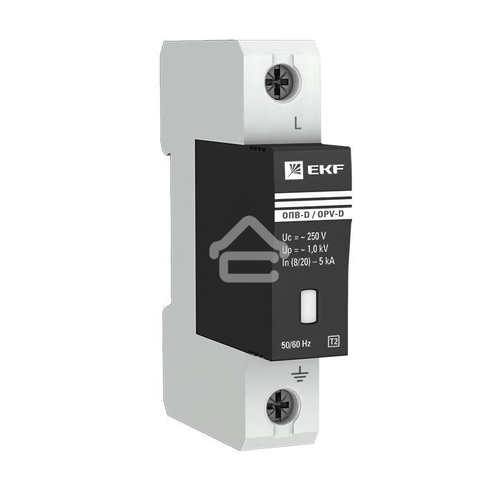 Ограничитель импульсных напряжений ОПВ-Д1 EKF opv-d1