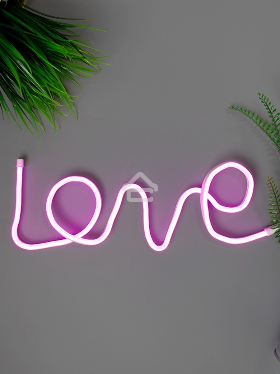 Набор для создания неоновых фигур NEON-NIGHT «Креатив» 90 LED, 0.75 м, розовый
