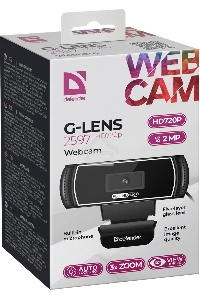 Цифровая камера Defender G-lens 2597 2МП, автофокус, слеж за лицом, HD 720R
