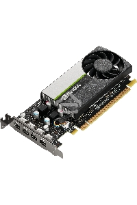 Видеокарта PNY GPU NVIDIA VCNT1000-8GB-SB PCI-Express 3.0 x16, LP8 GB GDDR6 128-bit, 4x Mini DP 1.4, 1x LP bracket.