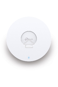 Точка доступа TP-Link 11AX dual-band ceiling access point, up to 1200 Mbit / s at 5 GHz and up to 574 Mbit / s at 2.4 GHz,  1 10/100/1000Mbps LAN port, support PoE 802.3at standard, support BSS coloring, Seamless Roaming, Mesh, Band Steering, Airtime Fair