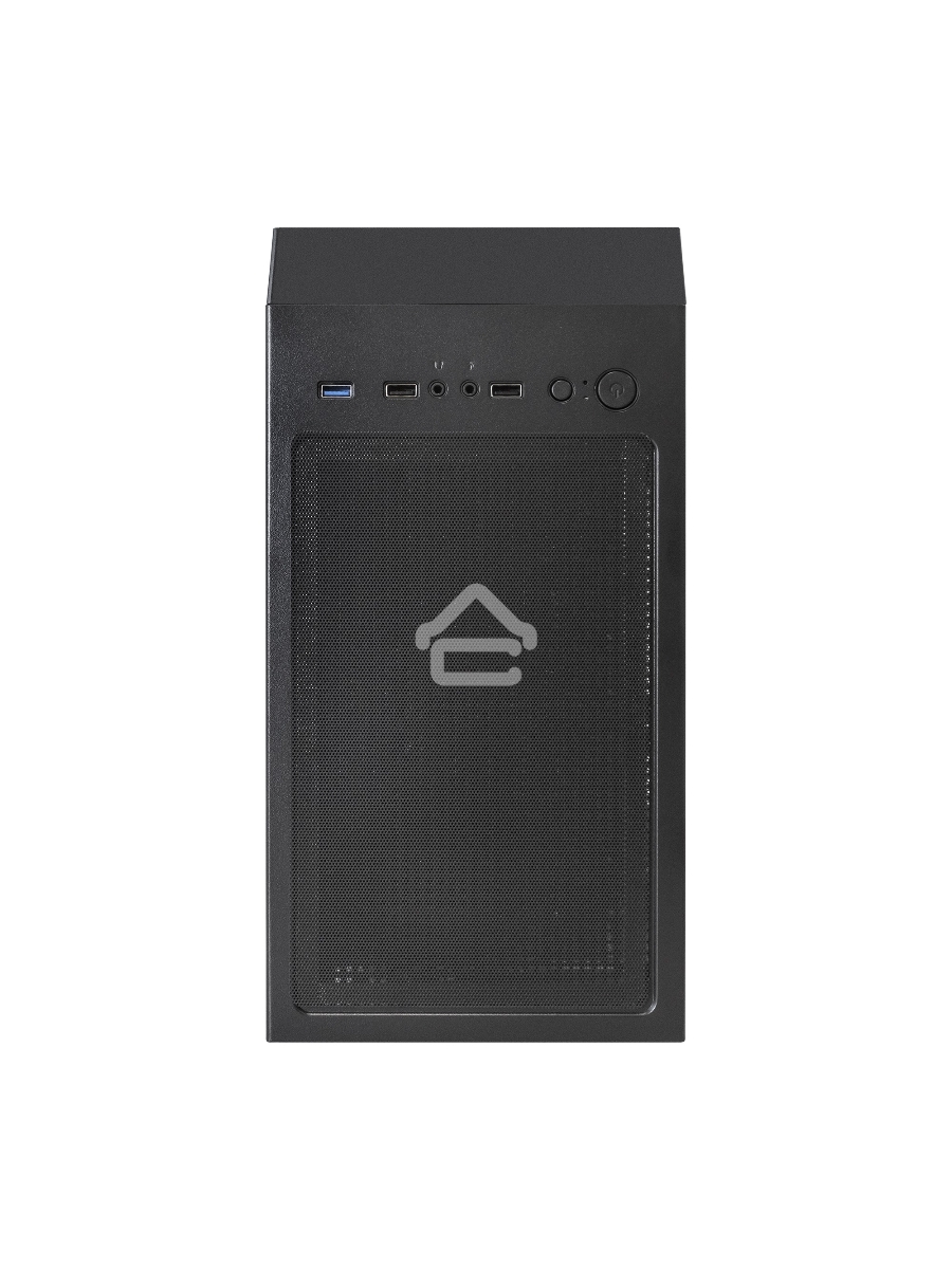 Компьютерный корпус Miditower ExeGate EVO-8243-NPX600 (ATX, БП 600NPX с вент 12 см, 2*USB+1*USB3.0, черный, 3 вент. с RGB подсветкой, боковая панель - закаленное стекло)