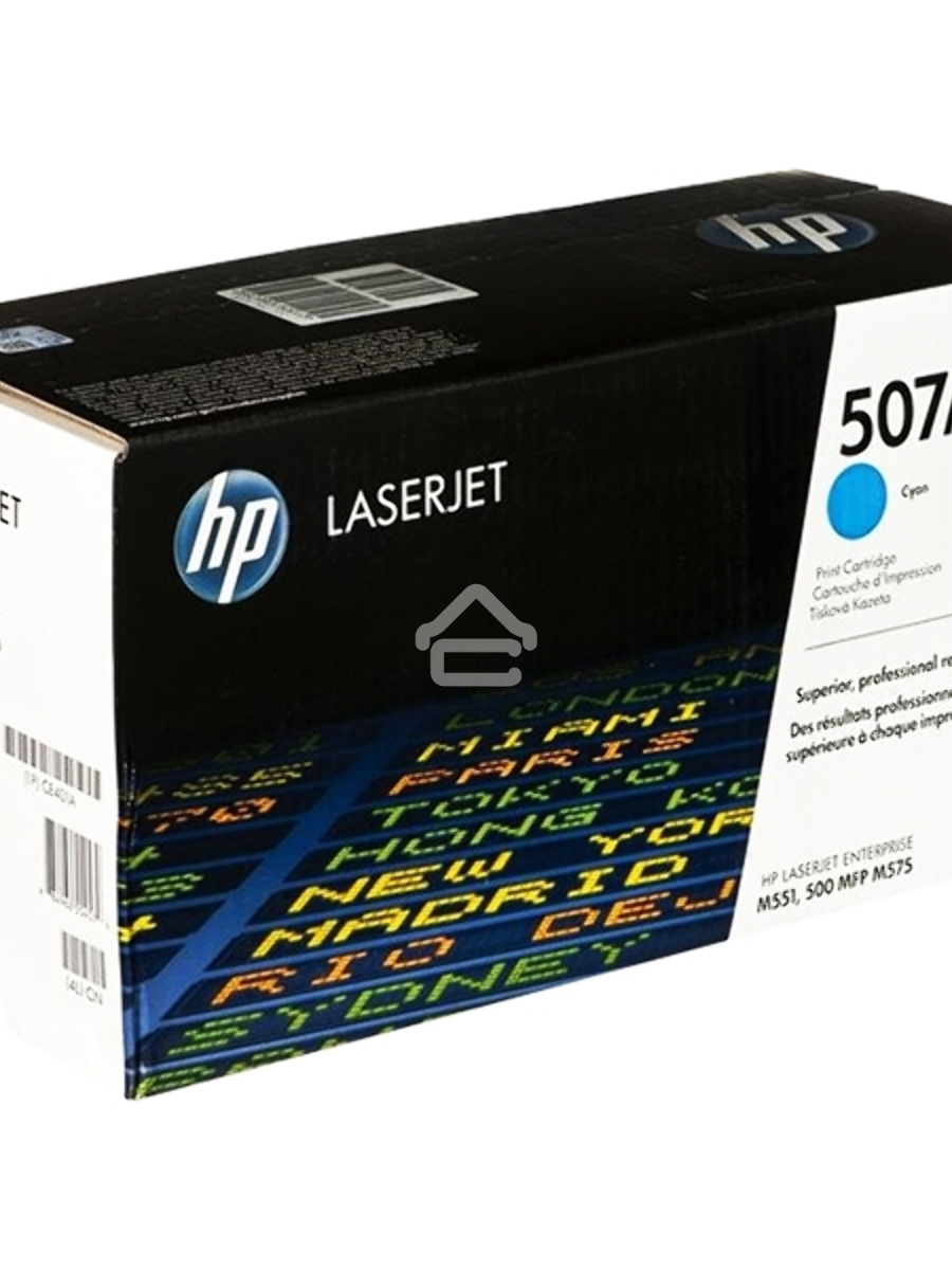 Картридж лазерный HP CE401A голубой для CLJ M551 6000стр.