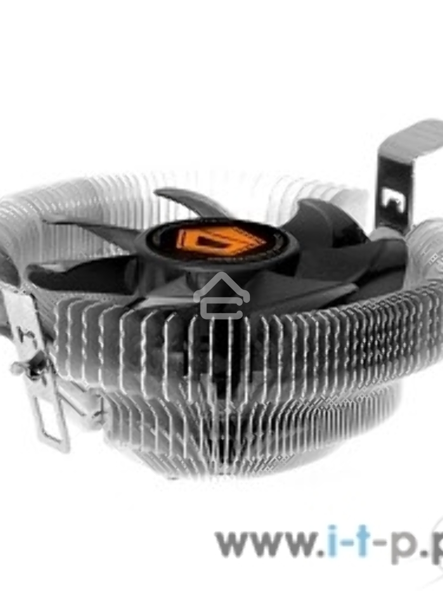 Кулер Cooler ID-Cooling DK-01S серебристый/черный 80мм алюминий 2200rpm 24db 3-pin 65W