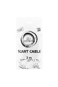 Кабель аудио/видео Gembird CCV-518, SCART / SCART, 21pin, 3м