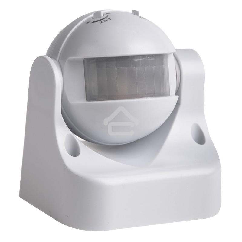 Датчик движения Rexant настенный ДДС 02, 180°, 1200 Вт, 10-2000 Лк, 12 м, 10-420 сек. IP44