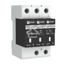 Ограничитель импульсных напряжений ОПВ-В/3P In 30кА 400В EKF opv-b3