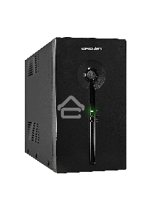Источник бесперебойного питания CROWN ИБП CMU-SP800EURO {800VA, металл,1x12V/9AH, розетки 3*EURO+1*IEC bybas} CM000001492