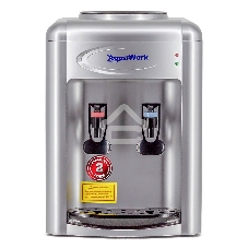 Кулер Aqua Work 0.7-TDR настольный электронный серебристый