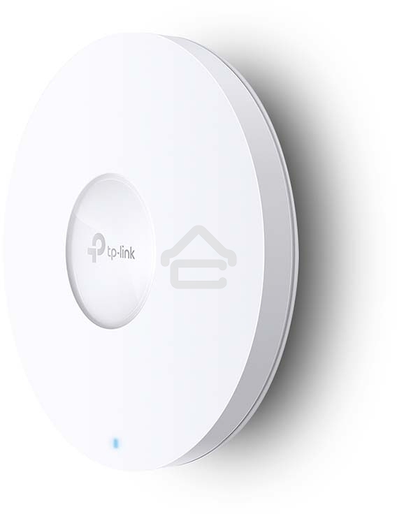 Точка доступа TP-Link 11AX dual-band ceiling access point, up to 1200 Mbit / s at 5 GHz and up to 574 Mbit / s at 2.4 GHz, 1 10/100/1000Mbps LAN port, support PoE 802.3at standard, support BSS coloring, Seamless Roaming, Mesh, Band Steering, Airtime Fairn